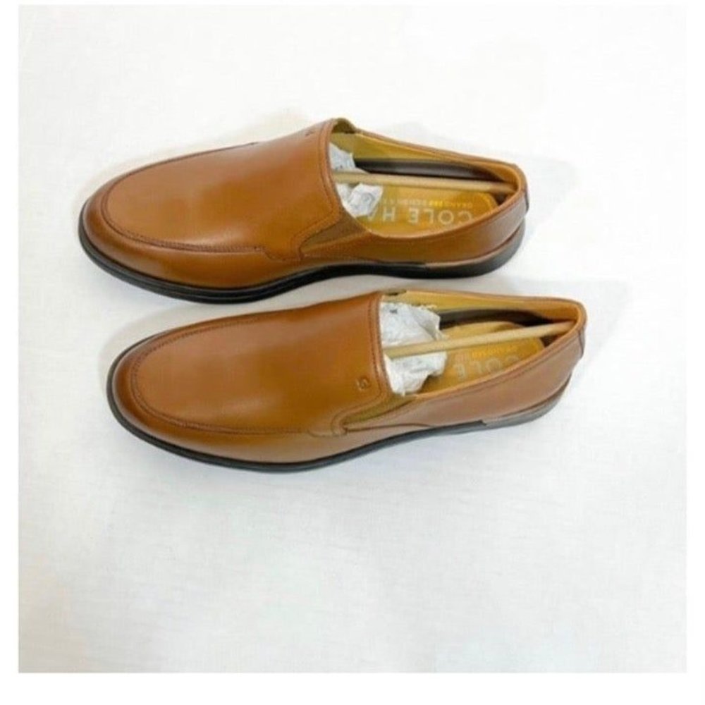 Cole Haan Nike Comfort NWB 9.5M British Tan Leather Loafer - Picture 2 of 5